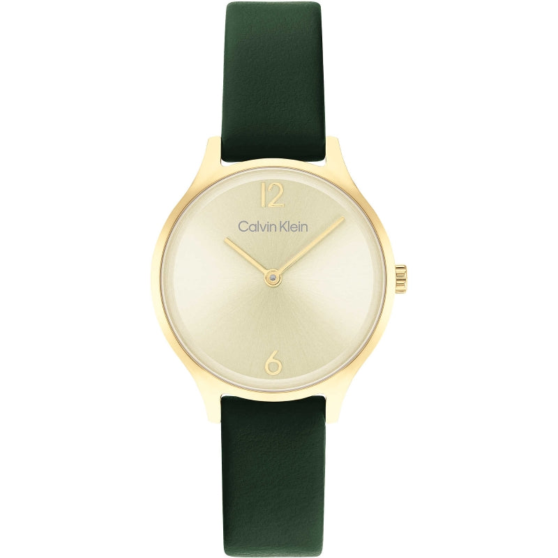 Timeless Harmony Gold-Tone Minimalist Watch
