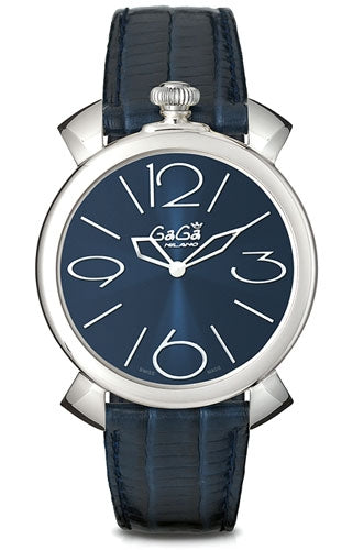 GaGa Milano Blue Leather Analog Watch