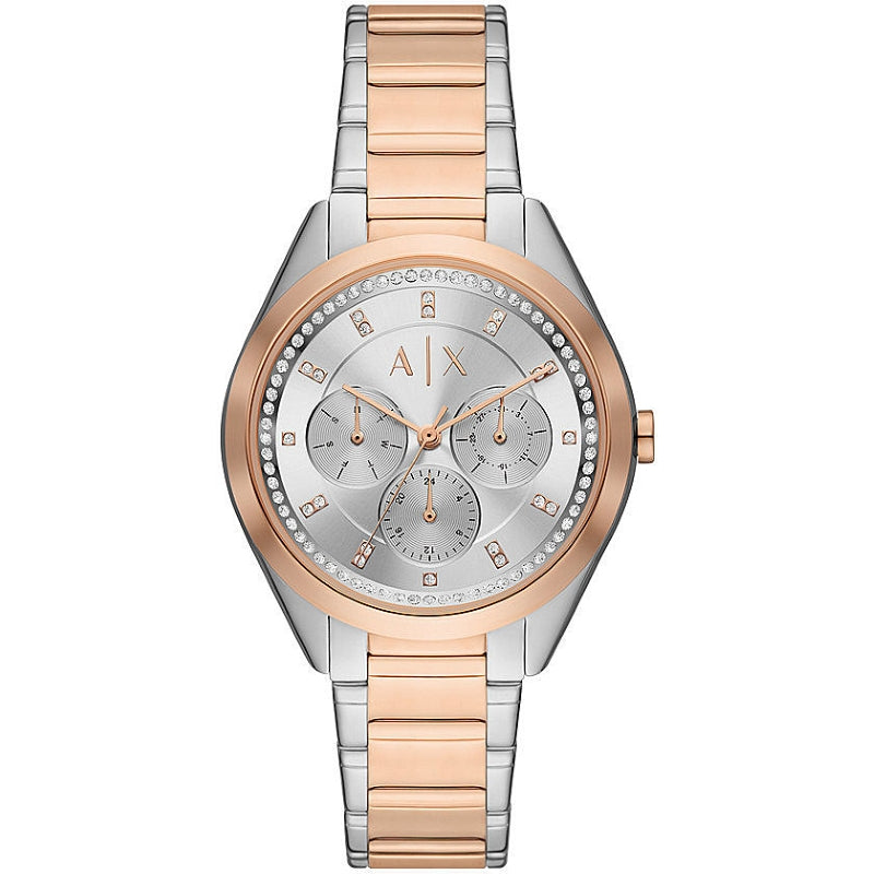 Armani Exchange Rose Gold Chronograph Watch