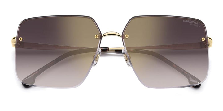 Sophisticated Gold Frame with Brown Gradient Lenses