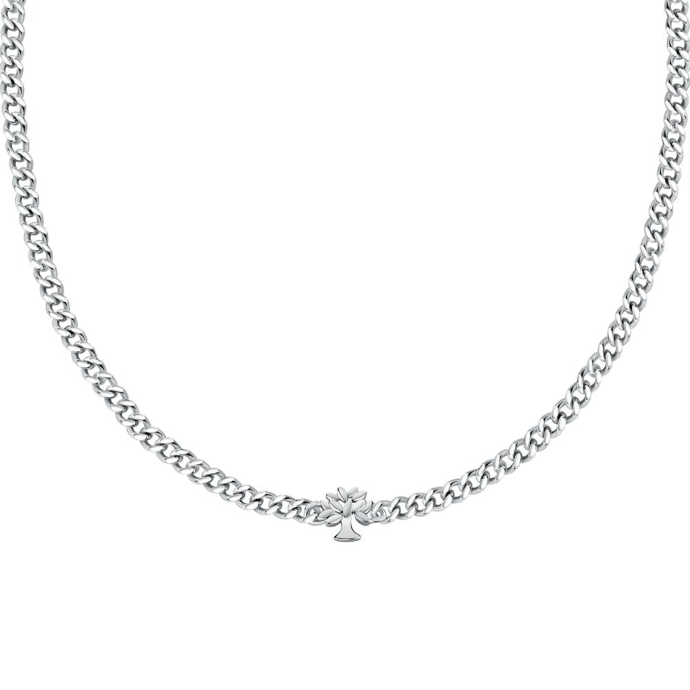 La Petite Story Minimalist Silver Chain Necklace