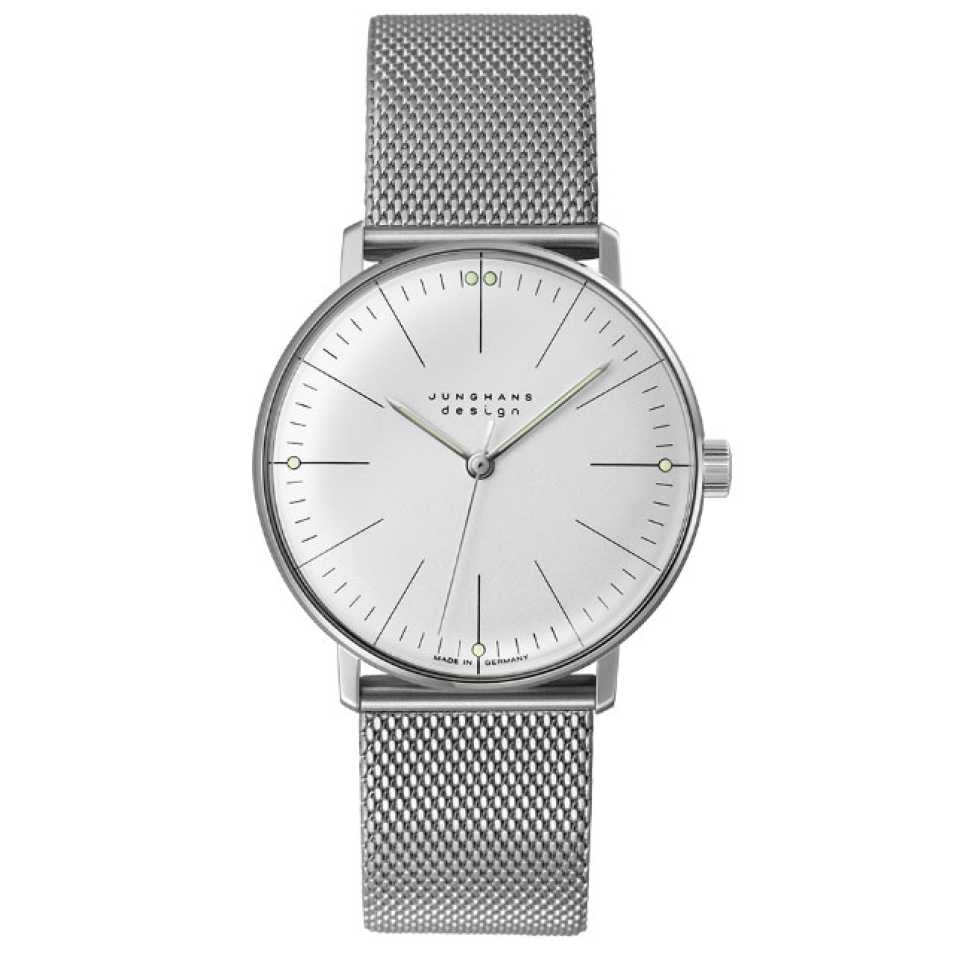 Timeless Precision Mesh Silver Dial