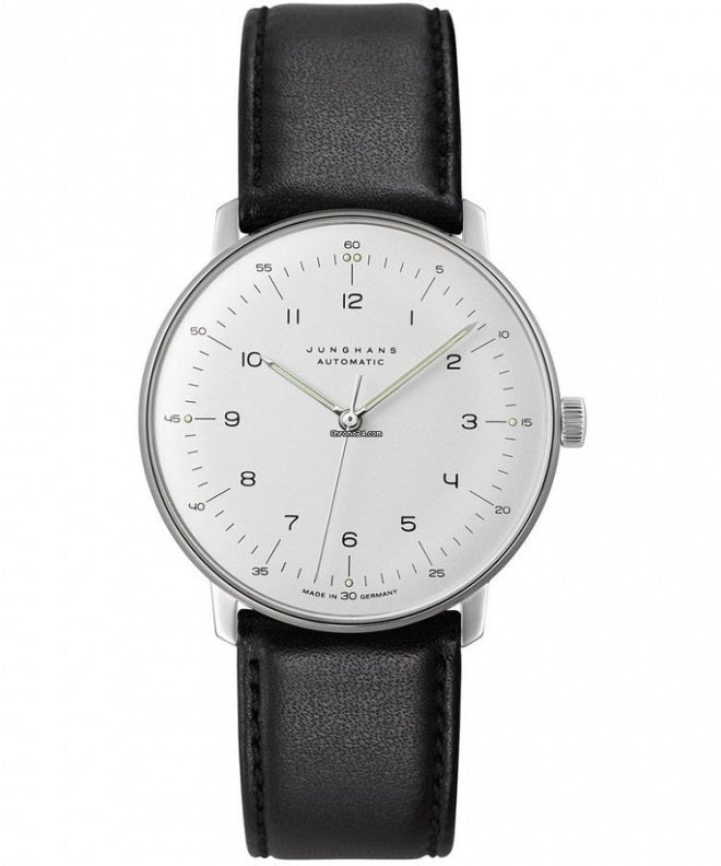 Timeless Precision in Silver and Black