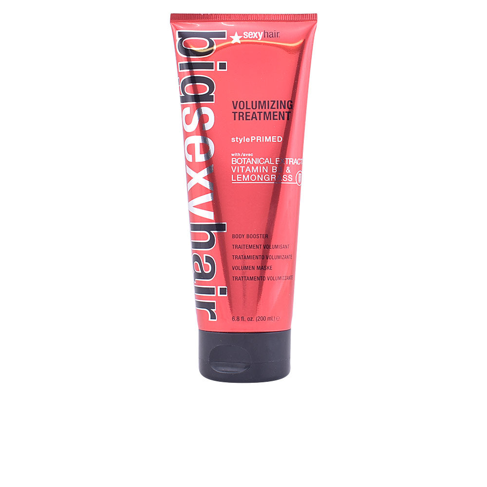 200 ml lightweight volumising hair treatment bottle with botanical extracts