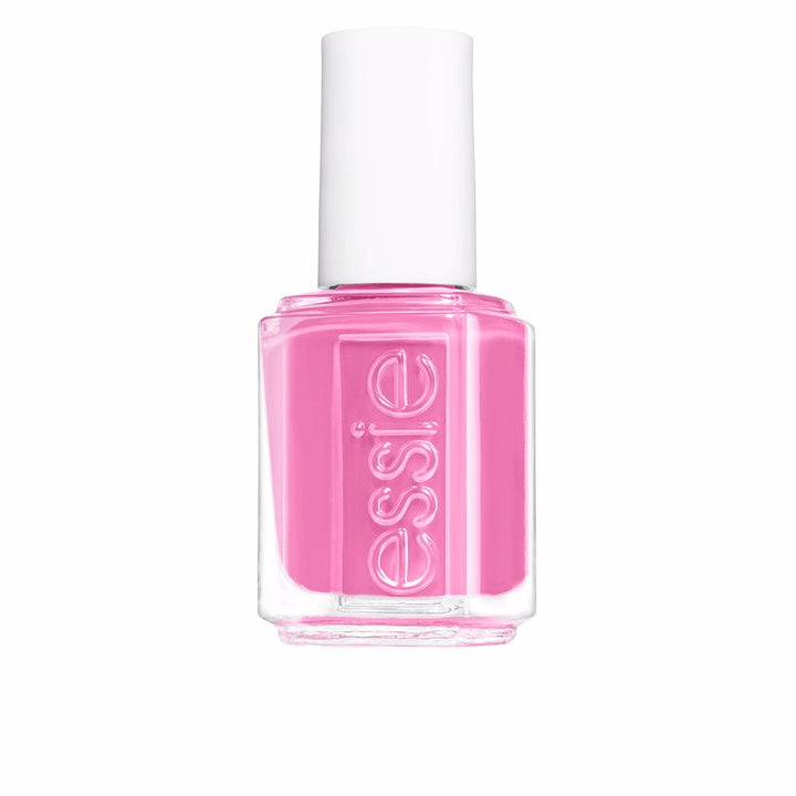 Bottle of sheer rose nail polish with precision brush, 13.5 ml
