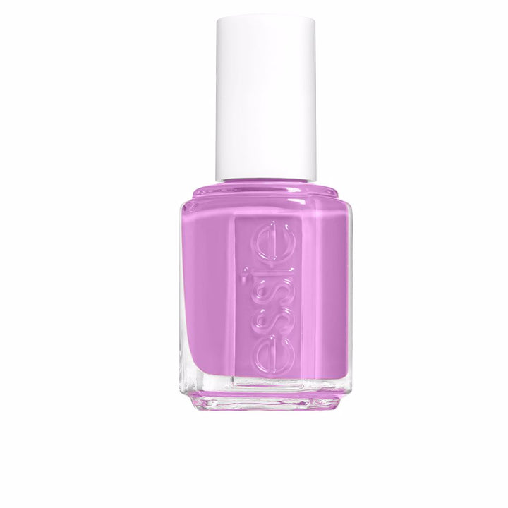 13.5 ml medium red nail polish with contoured brush and semi-gloss finish