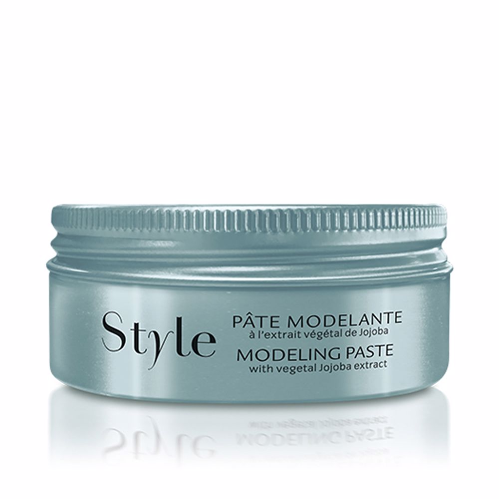 75 ml matte styling paste jar, clay-texture, compact tube