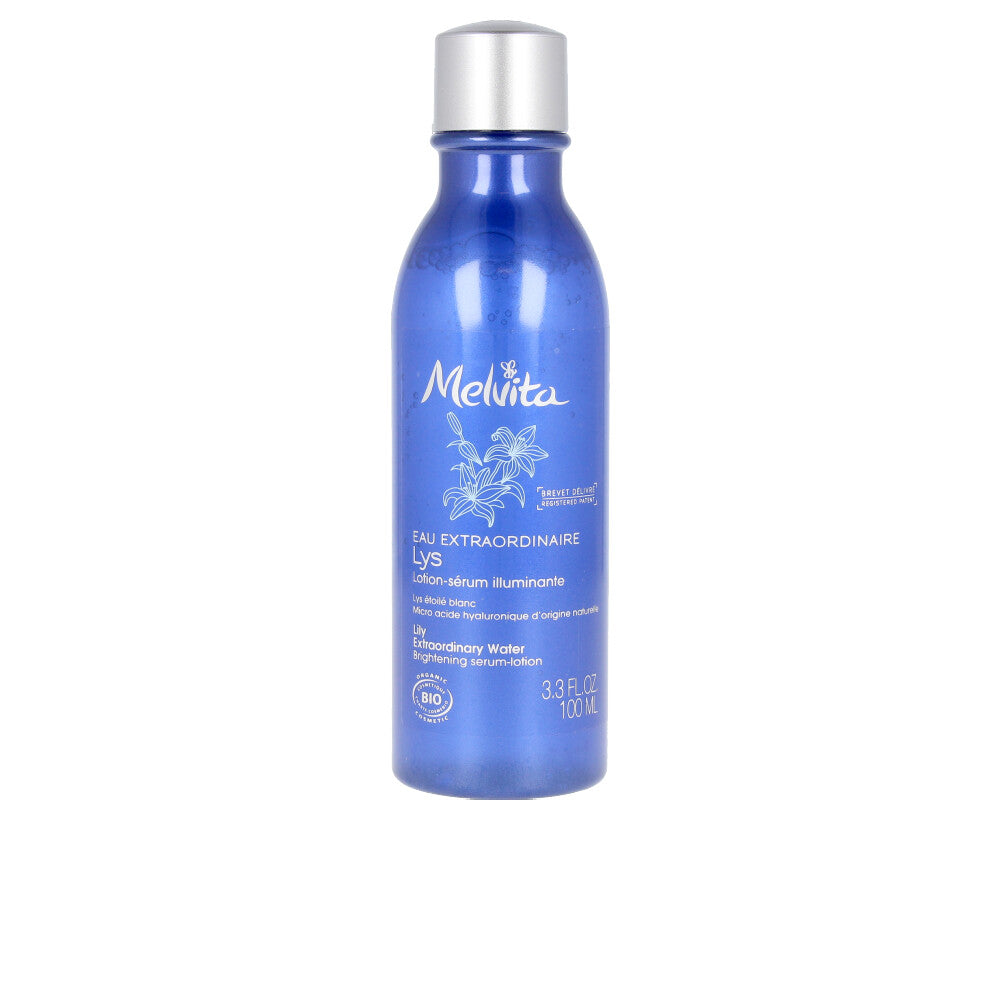 100 ml lotion-serum bottle, lily extract, lightweight hydrating formula