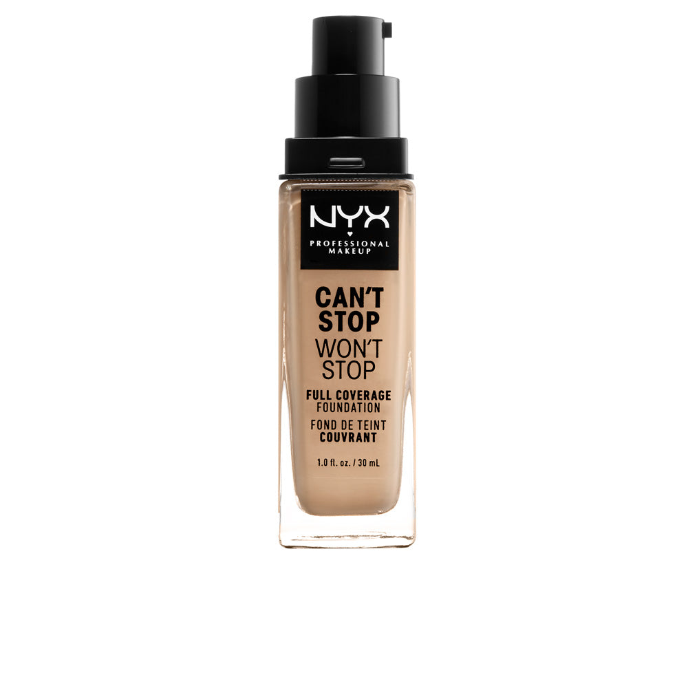 30 ml buff full‑coverage matte foundation bottle, Unisex shade