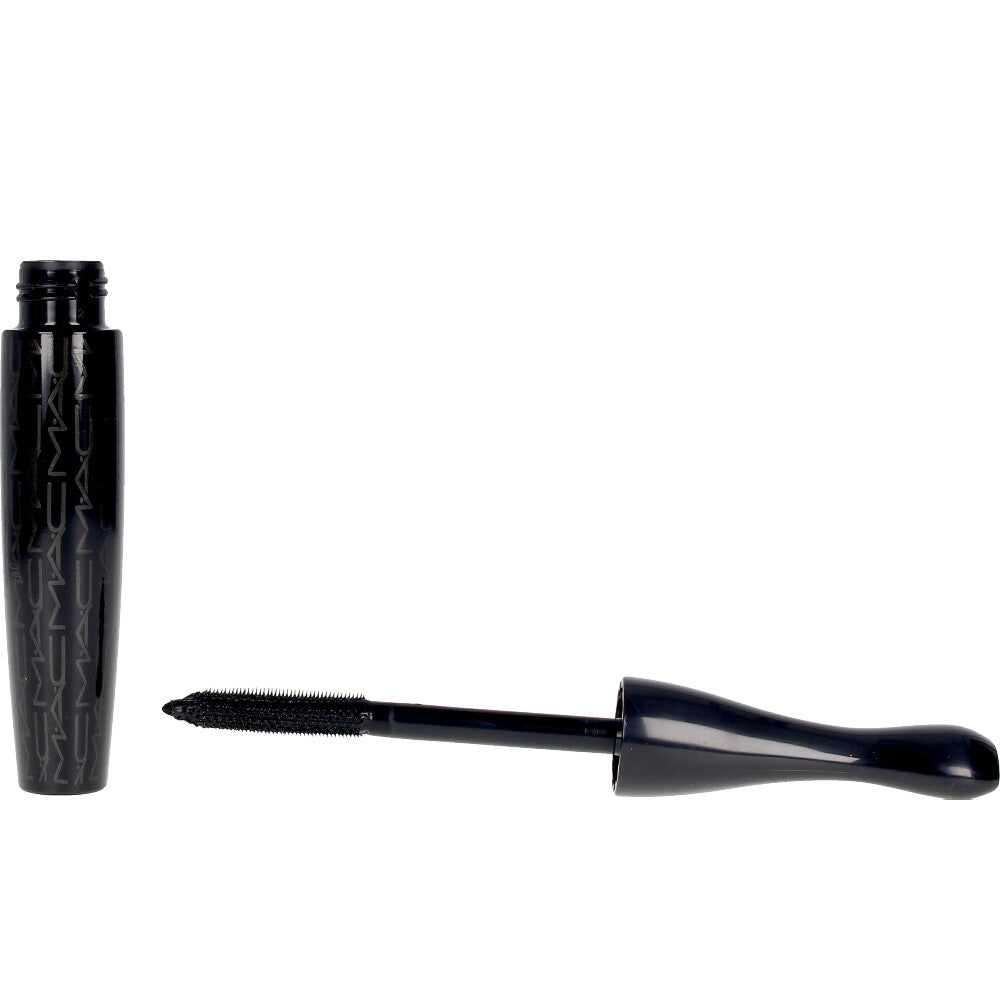 Tube of black volumising mascara with tapered precision wand, 12 g