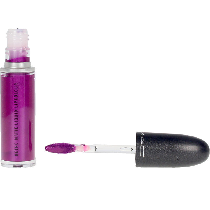 Matte liquid lipcolour in muted brown shade with precision wand, 5 ml tube