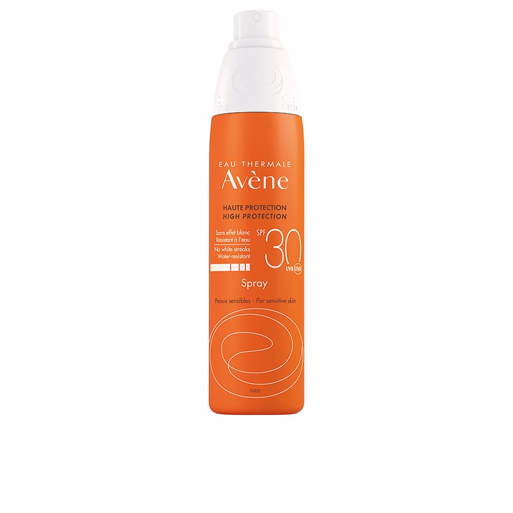 200 ml spray bottle of SPF 30 thermal spring sunscreen for Unisex use