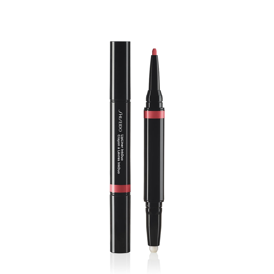 Slim dual-ended lip pencil in Rosewood, 1.1 g, primer and matte liner