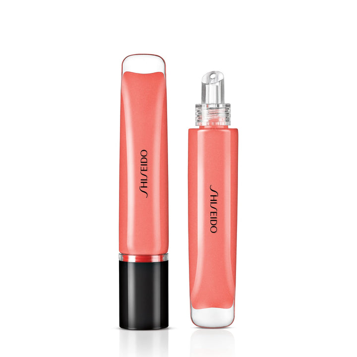 Tube of Sango Peach gel lip gloss, sheer peach tint, 9 ml