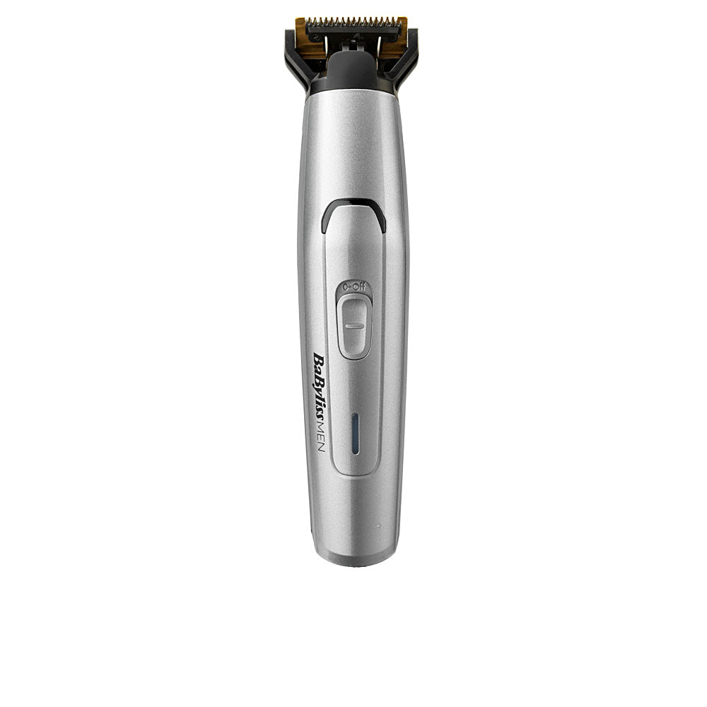 Cordless multi‑head trimmer with stainless blades and three detachable heads