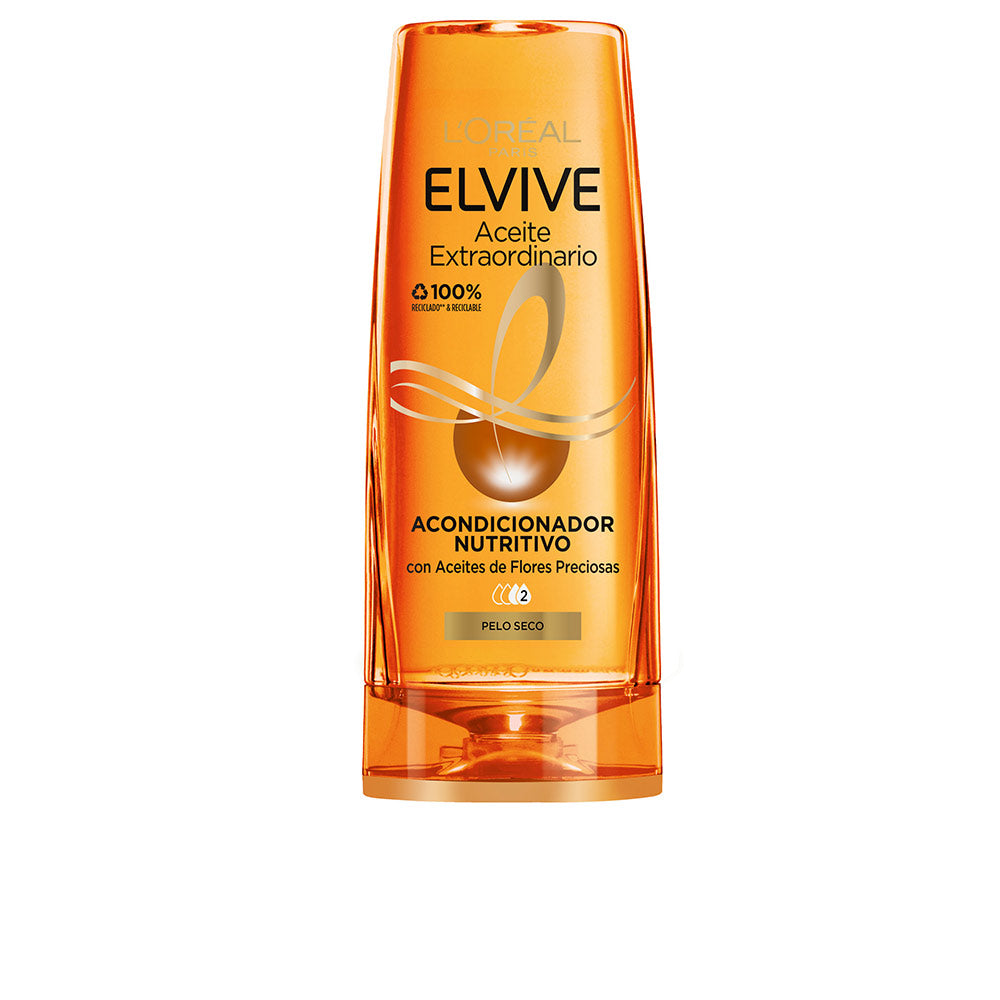250 ml bottle of nourishing conditioner with botanical extracts, for dry damaged hair