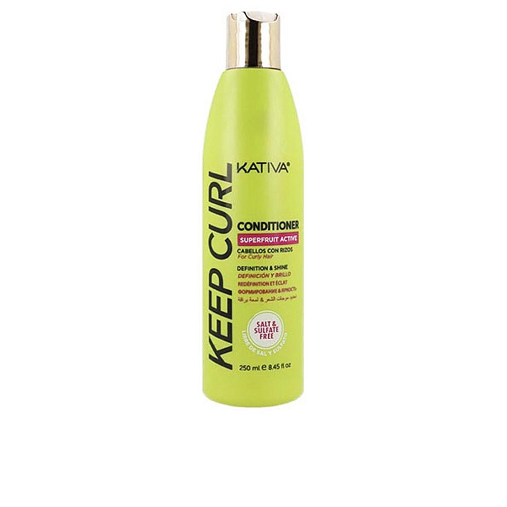 250 ml conditioner bottle for defined curly hair with kiwi and almond