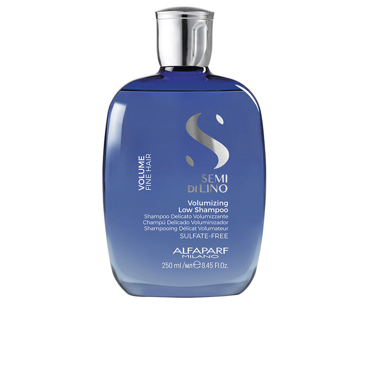250 ml bottle of Semi Di Lino volume-boosting shampoo, lightweight formula
