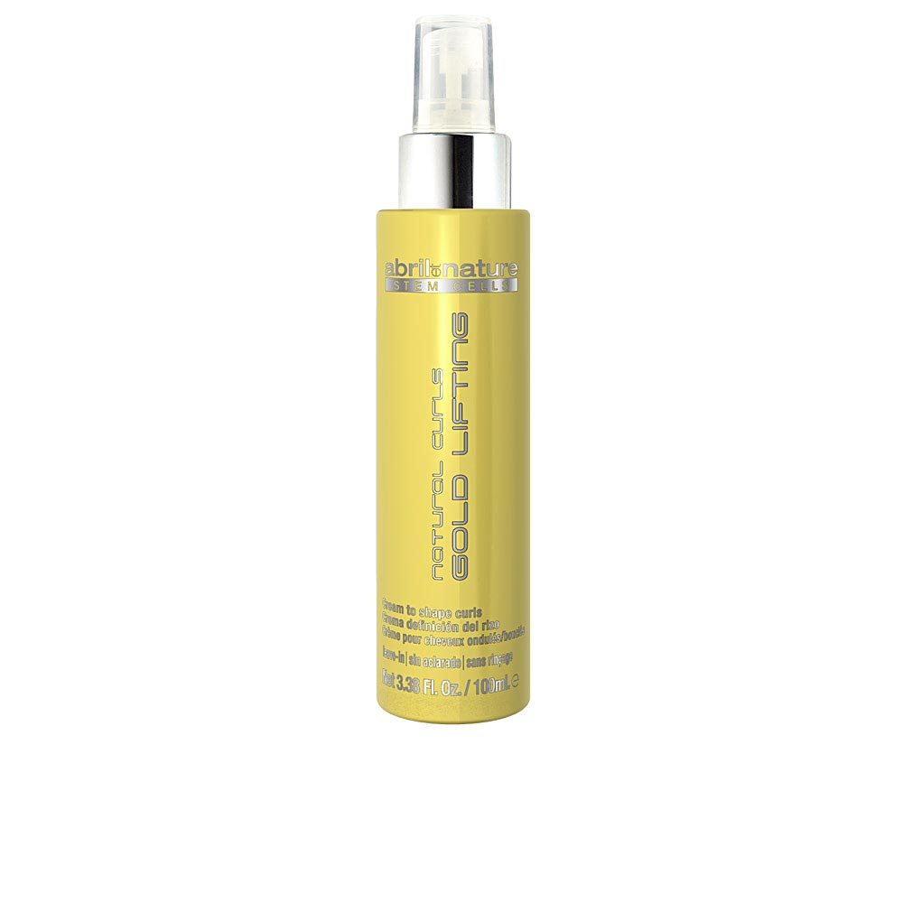 Gold Lifting Hair Treatment for Curly Hair