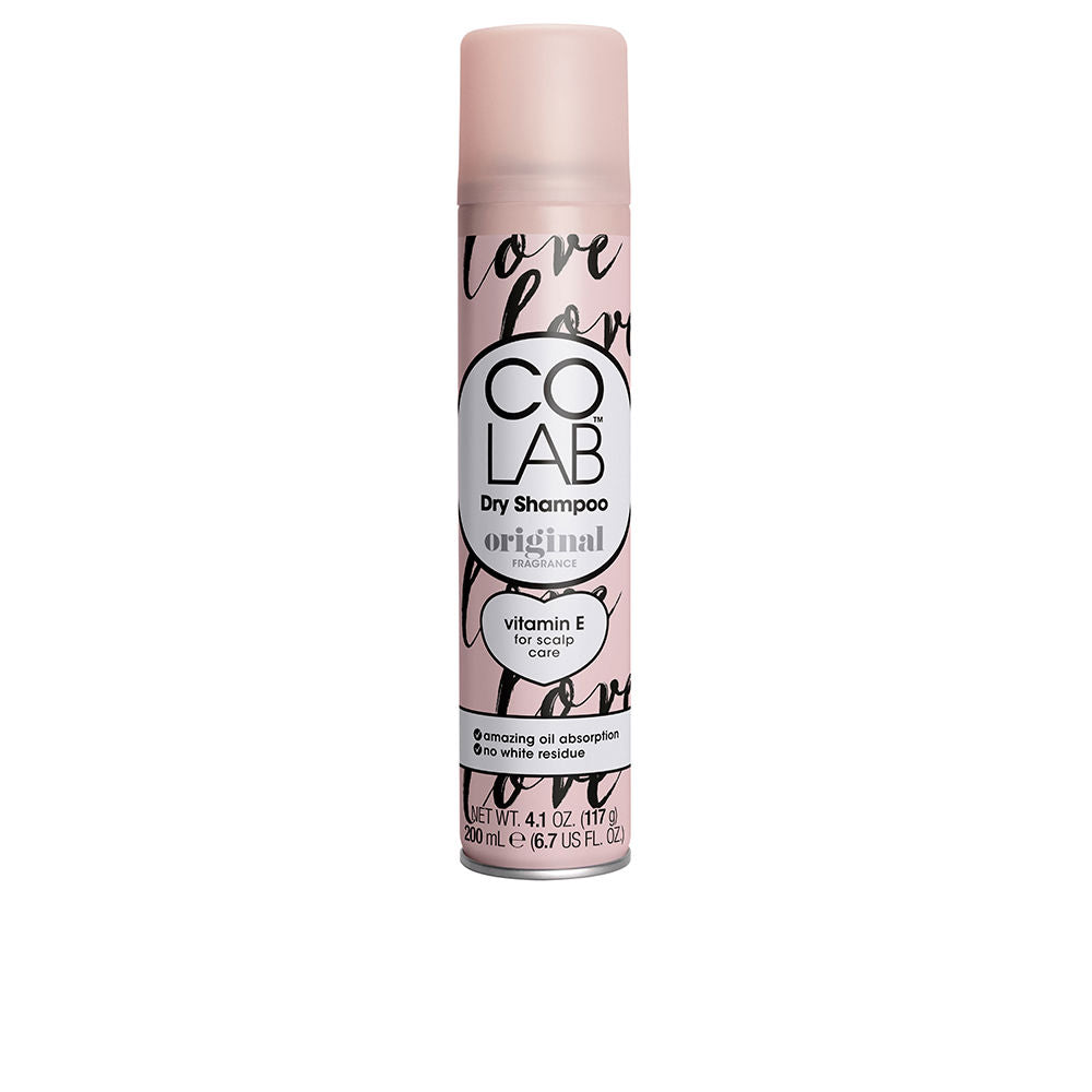 200 ml matte aerosol dry shampoo spray with bergamot and rose scent