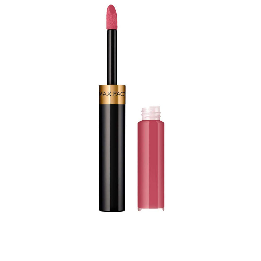 Dual‑ended long‑wear liquid lip colour with separate balm, shade 84 Rising Star