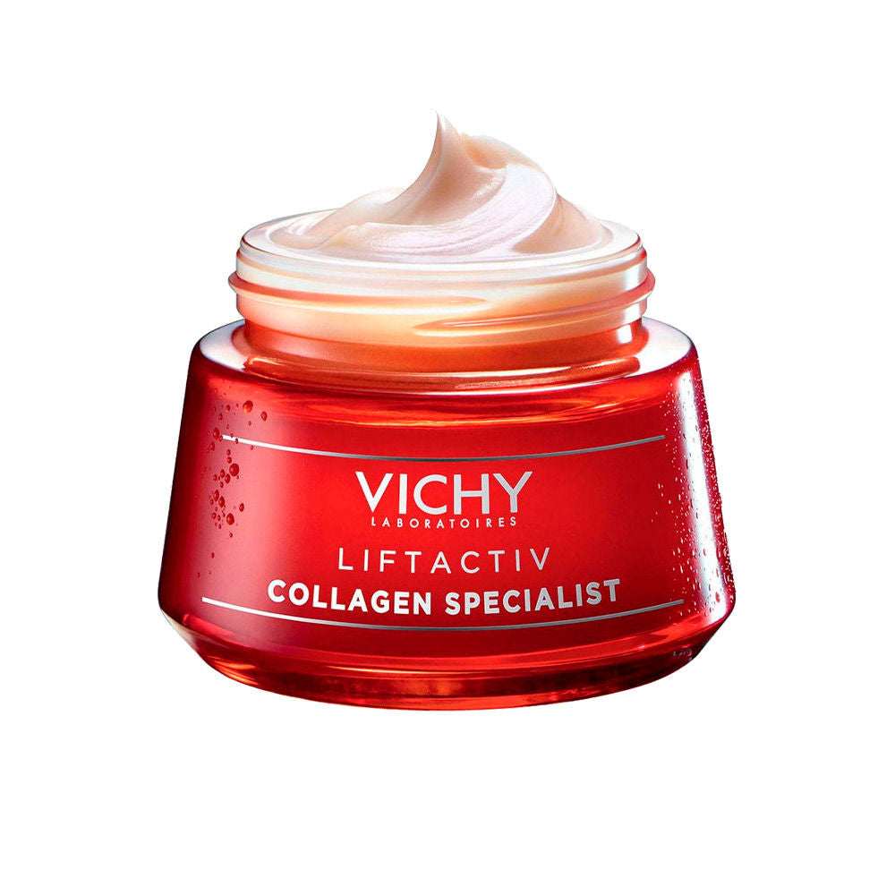 50 ml jar of peptide and vitamin C collagen face cream for women