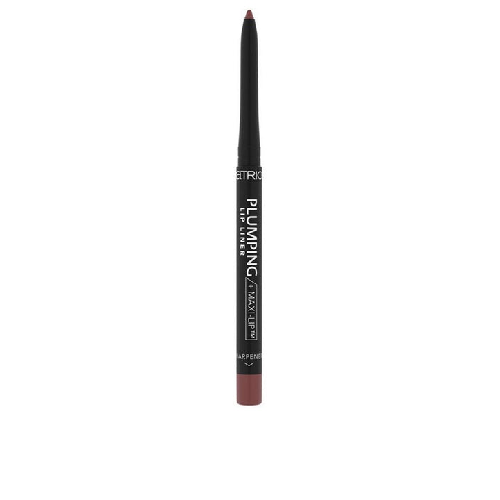 Automatic brown lip liner pencil, satin-matte finish, 0.35 g, twist-up