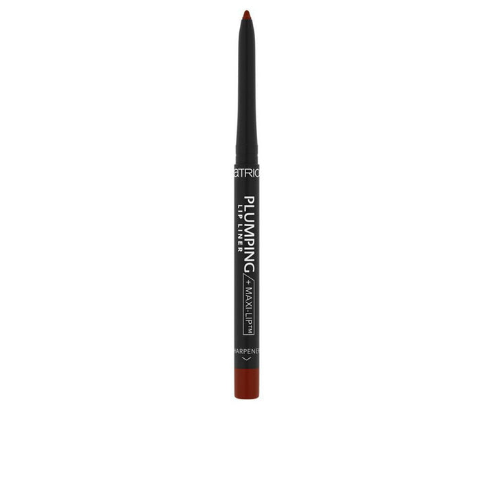 Automatic plumping lip liner, satin‑matte brown, 0.35 g, mint oil and peptide