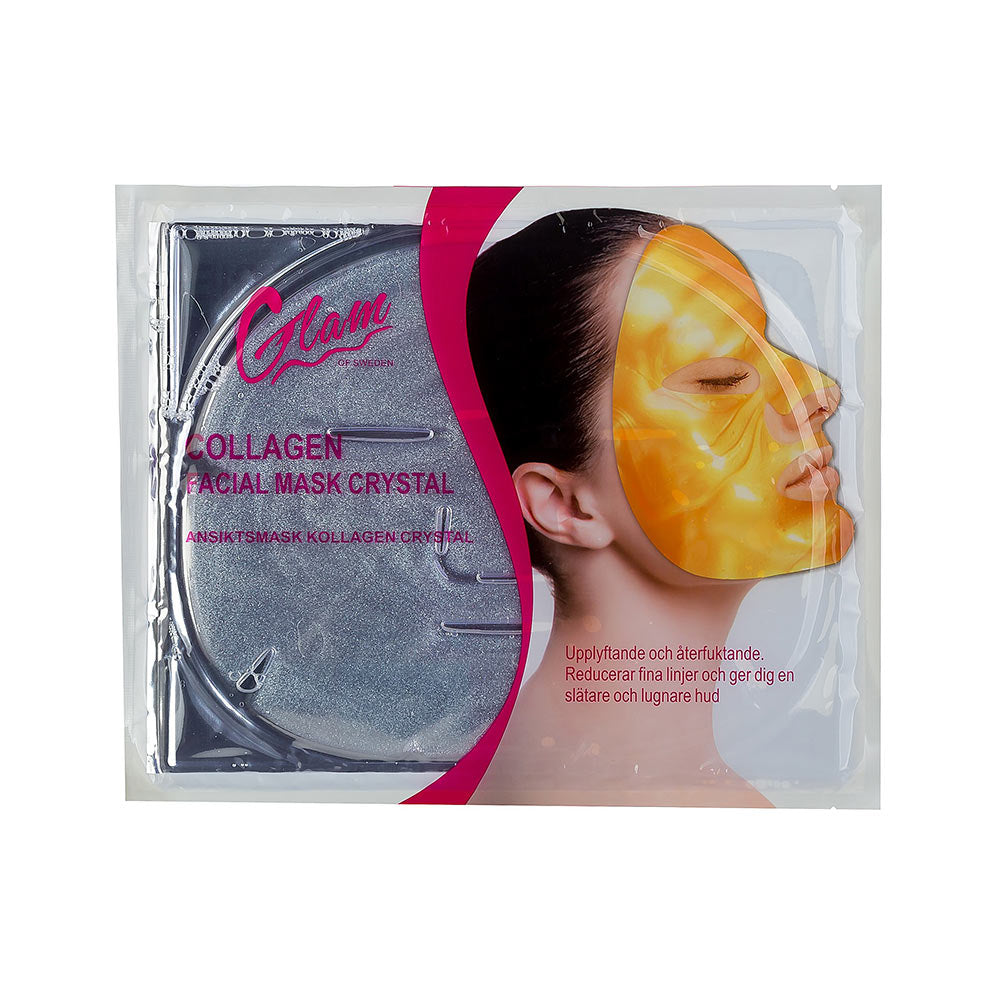 Hydrogel collagen face mask sachet with mineral powders, 60 g