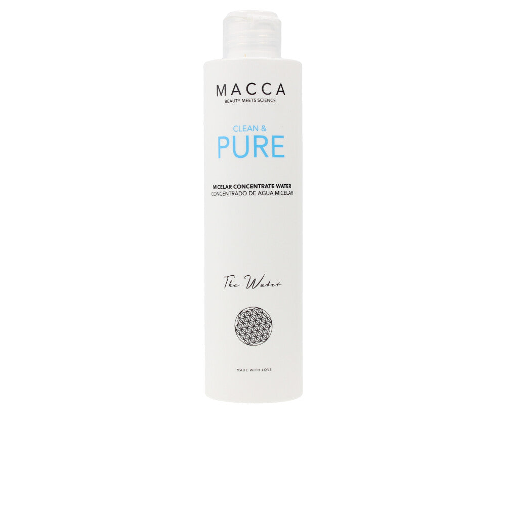 200 ml clear micellar water bottle, gentle cleansing for face and eyes