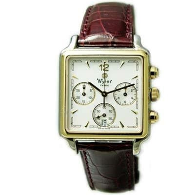 Weler Chronograph in Gold-Tone Stainless Steel