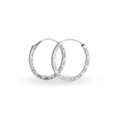 Timeless Classic Silver Hoop Elegance