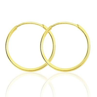 Timeless Gold Hoop Elegance
