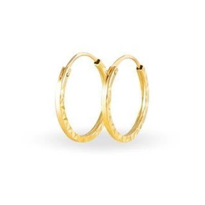 Timeless Classic Gold Hoop Elegance