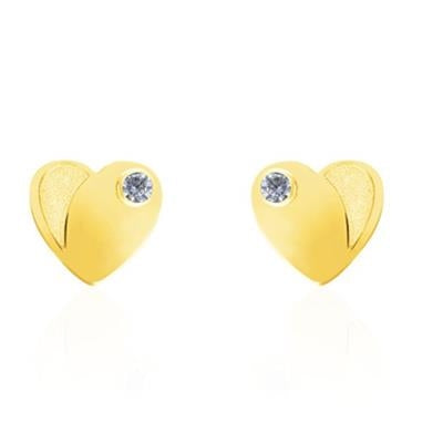 Timeless Radiance Studs with Crystal Clarity