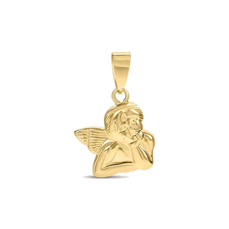 Timeless Gold Pendant with Classic Elegance