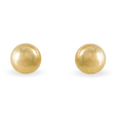 Timeless Gold Classic Studs with Refined Elegance