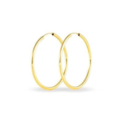 Timeless Classic Gold Hoop Elegance