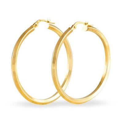 Timeless Classic Gold Hoop Elegance