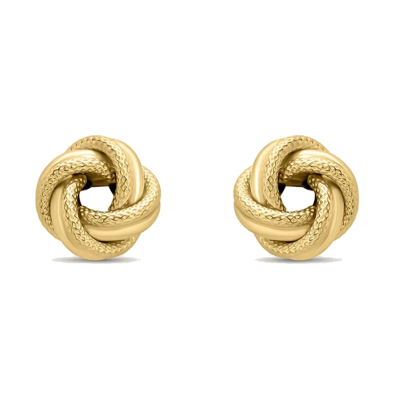 Timeless Gold Knot Elegance