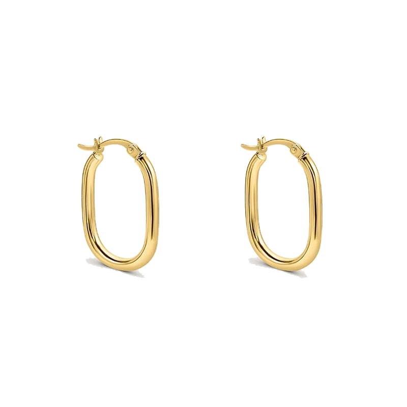 Timeless Gold Hoop Elegance