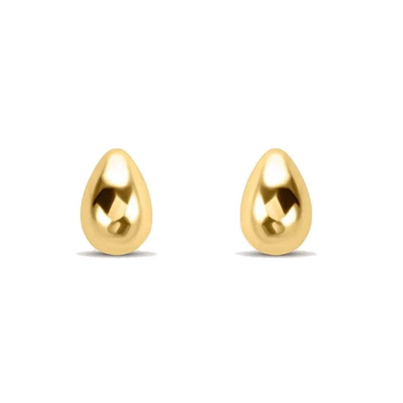 Timeless Gold Classic Stud Earrings