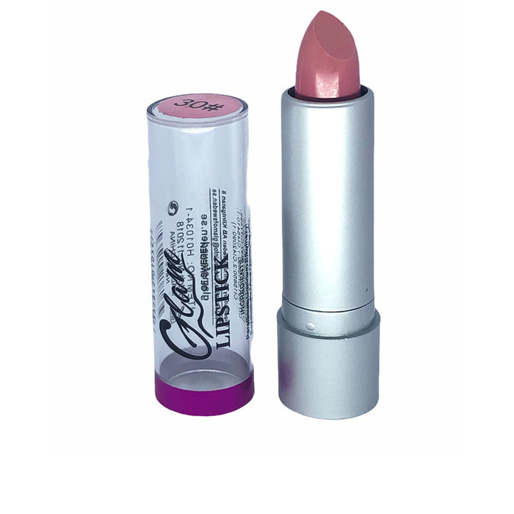 Lilac metallic lipstick bullet, creamy texture, 3.8 g, Unisex