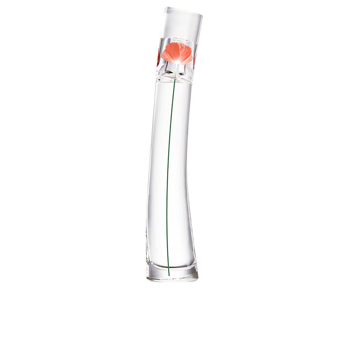 30 ml poppy-inspired perfume bottle; red-accented glass; floral eau de toilette