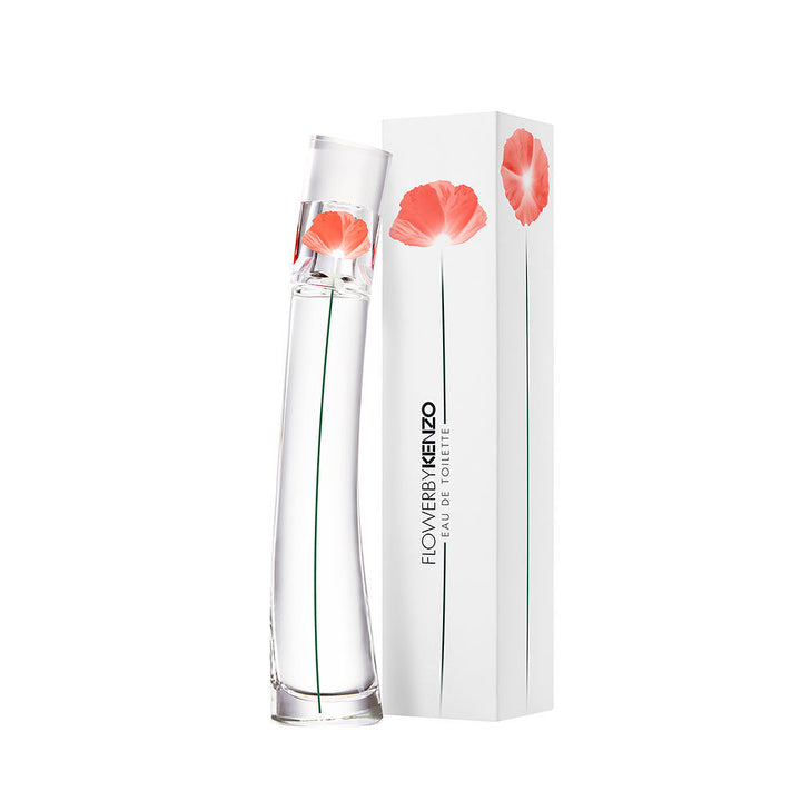 50 ml red-poppy inspired perfume bottle, floral eau de toilette for Women