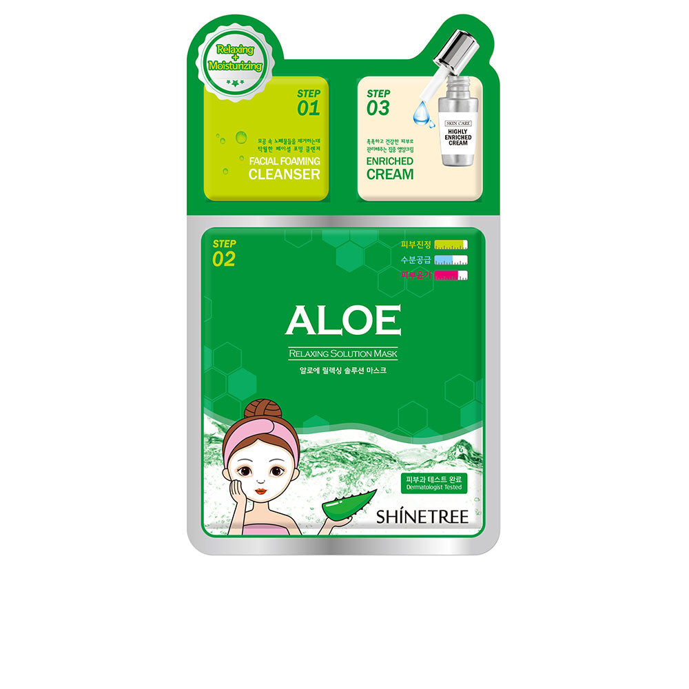 MASK 3 STEPS Aloe Vera Facial Treatment