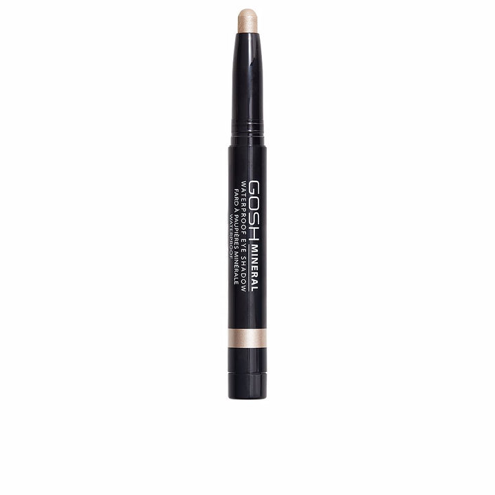 Slim metallic waterproof eye pencil in beige shade, 2.5 g, unisex
