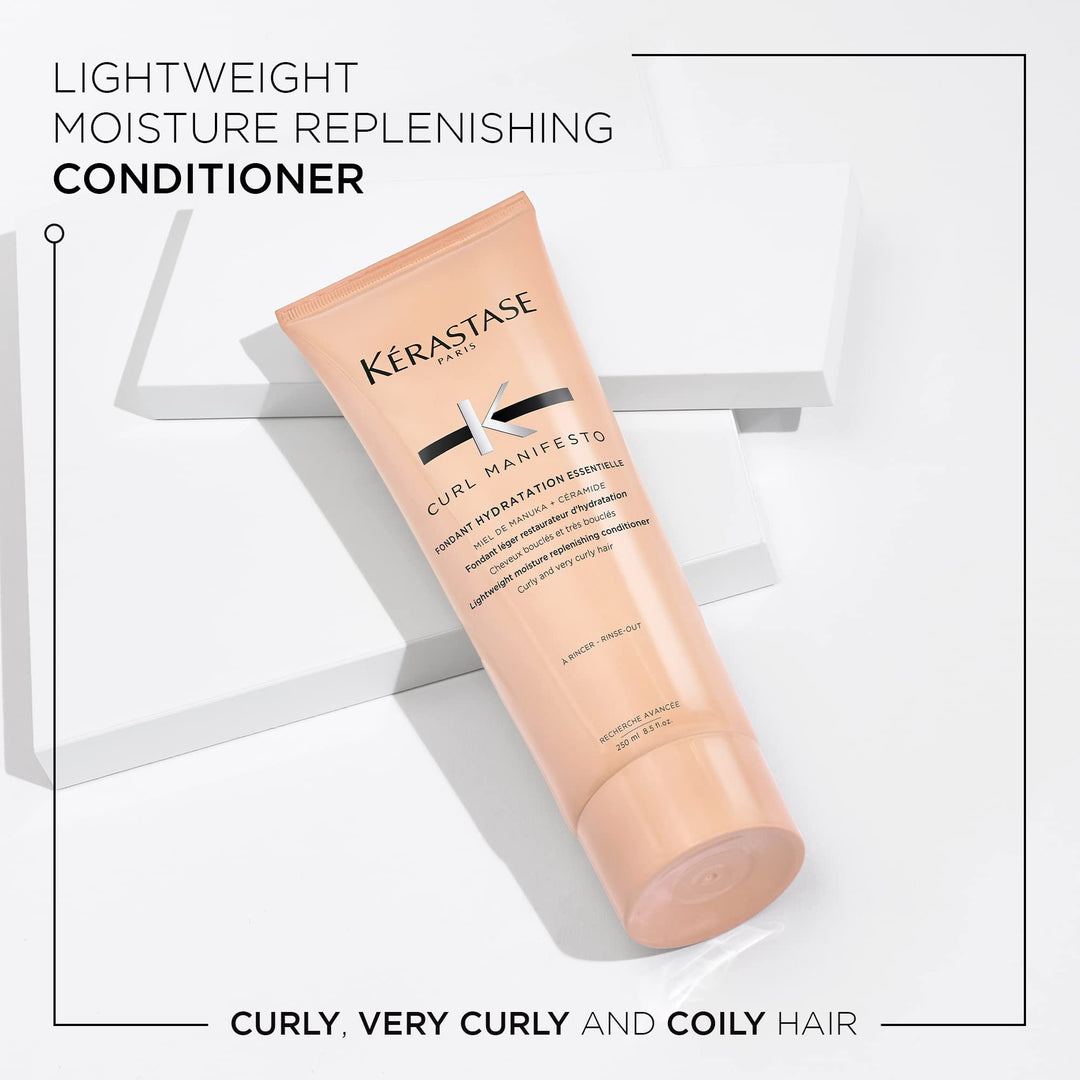 250 ml lightweight hydrating conditioner for curly and afro-textured hair