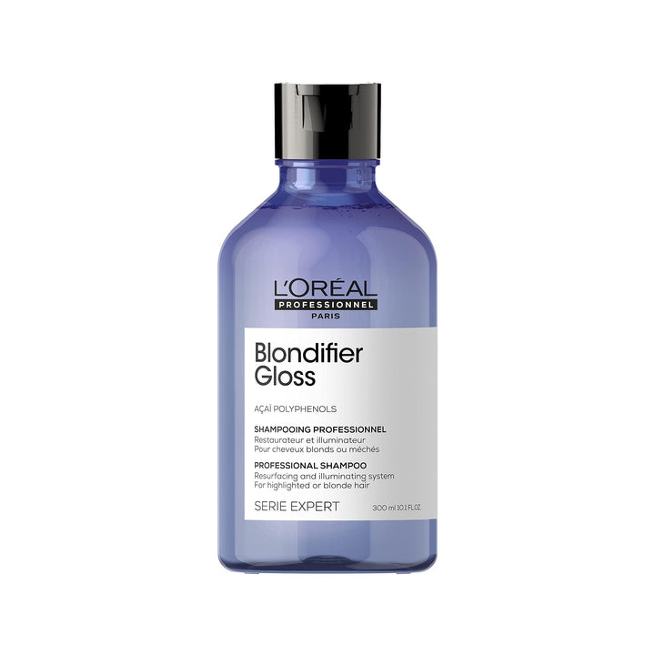 300 ml violet-infused shampoo bottle for cool blonde and highlighted hair, Unisex