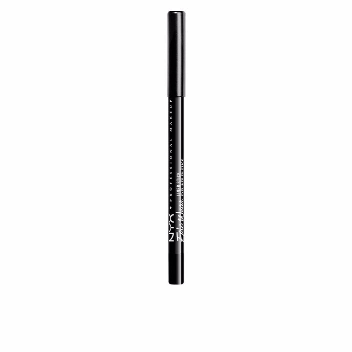 Retractable pitch-black eyeliner stick, matte finish, 1.22 g, waterproof